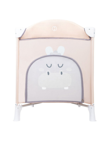 BN-45821,Patut pliant cu un nivel, Ballon, Cu intrare laterala cu fermoar, 2 roti, 120x60 cm, Conform cu standardul european de 