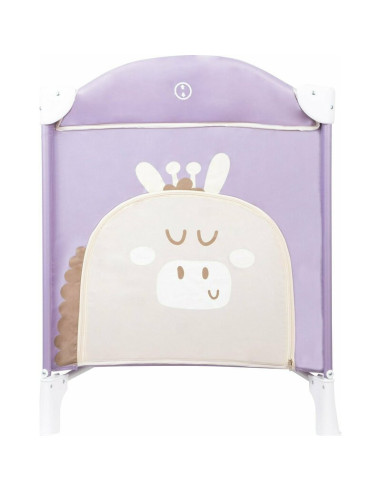 BN-45838,Patut pliant cu un nivel, Ballon, Cu intrare laterala cu fermoar, 2 roti, 120x60 cm, Conform cu standardul european de 