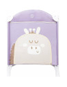 BN-45838,Patut pliant cu un nivel, Ballon, Cu intrare laterala cu fermoar, 2 roti, 120x60 cm, Conform cu standardul european de 