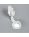 BN-48421,Cadita ergonomica de baie cu dop de scurgere, Stars, 84 x 49 x 30 cm, Keeeper, Grey