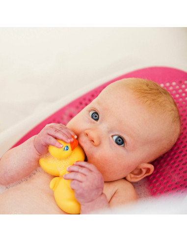 BN-822020,Set de joaca de baie, Ratusca cu trei bococi, Fara gauri, Playgro