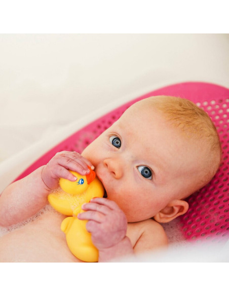 BN-822020,Set de joaca de baie, Ratusca cu trei bococi, Fara gauri, Playgro