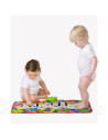 BN-820901,Salteluta pentru bebelusi, Pian de Jucarie, Jumbo Jungle Musical, 79 cm, Cu 8 melodii, Playgro