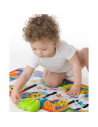 BN-820901,Salteluta pentru bebelusi, Pian de Jucarie, Jumbo Jungle Musical, 79 cm, Cu 8 melodii, Playgro