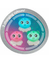 BN-1046182,Lampa de veghe si proiector, Cu 30 de minute de proiectii, Cu 2 culori, Portabila, Playgro, Pink & White