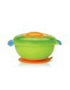 BN-ID5322_verde,Nuby - Bol cu ventuza si capac, 9 luni+, 300 ml, Verde