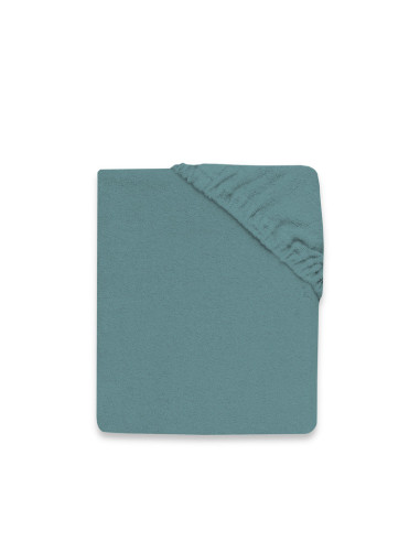 BN-6426972017961,Qmini - Cearceaf cu elastic pentru patut leagan sau patut co-sleeper, Dimensiune 90x40 cm, Din bumbac terry, Ma