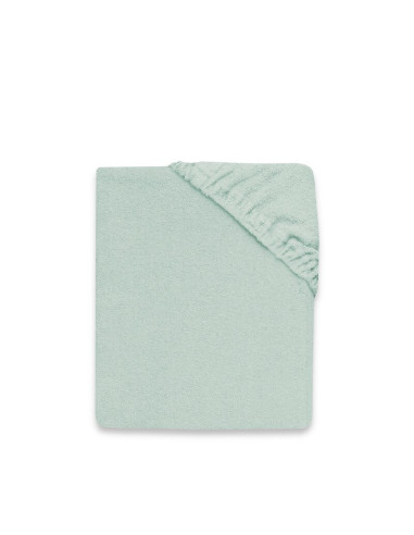 BN-6426972017978,Qmini - Cearceaf cu elastic pentru patut leagan sau patut co-sleeper, Dimensiune 90x40 cm, Din bumbac terry, Ma