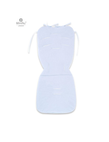 BN-6426972017770,MimiNu - Salteluta pentru carucior, Reversibila, Cu doua fete, Din catifea matlasata si bumbac, Materiale certi