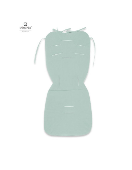 BN-6426972017817,MimiNu - Salteluta pentru carucior, Reversibila, Cu doua fete, Din catifea matlasata si bumbac, Materiale certi