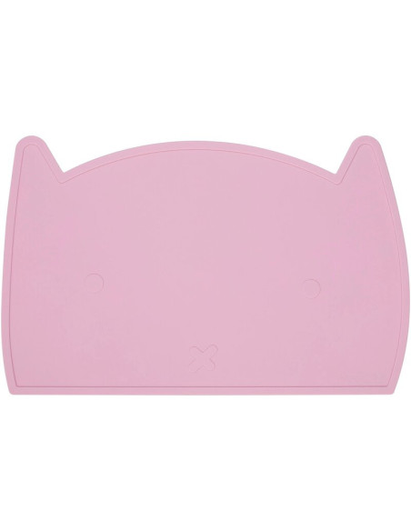 BN-46385,Covoras din silicon pentru diversificare, Fara BPA, Dimensiune 35 x 22 cm, FreeON, Kitty Pink