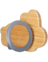 BN-46415,Farfurie compartimentata din bambus, Cu ventuza, Conform cu standardul european de securitate EN 14372:2004, FreeON, Bu