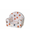 BN-47641,Fotoliu din burete pentru copii Snail, Dimensiune 43 x 47 x 34 cm, Bubaba, 9 luni - 5 ani, Cu Husa detasabila