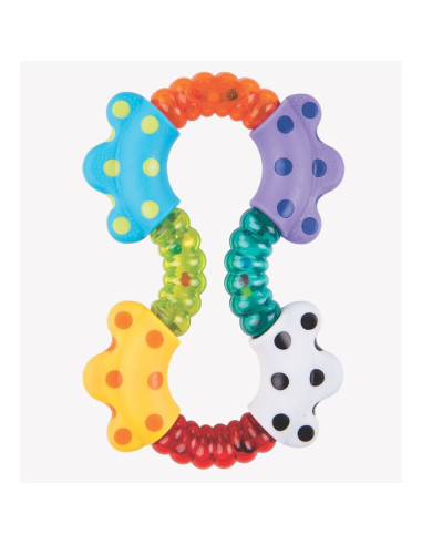 BN-535853,Jucarie zornaitoare, Cu diferite texturi, Dimensiune mare, Click and twist Rattle, Playgro