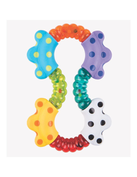 BN-535853,Jucarie zornaitoare, Cu diferite texturi, Dimensiune mare, Click and twist Rattle, Playgro