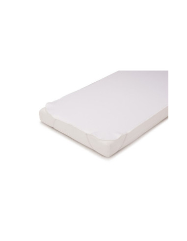 BN-318401,Petite&Mars - Protectie impermeabila, Pentru saltele de 120x60, Cu benzi elastice, Alb