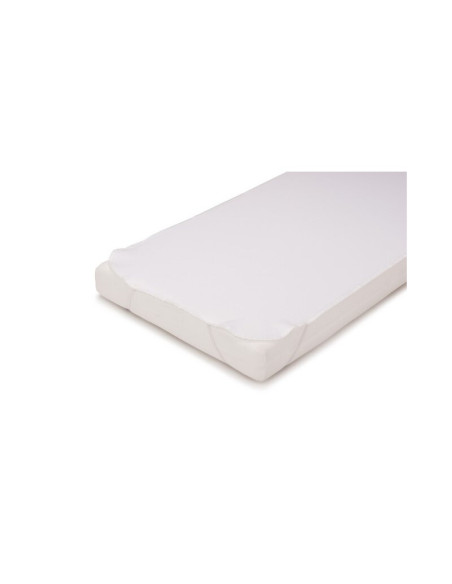 BN-318401,Petite&Mars - Protectie impermeabila, Pentru saltele de 120x60, Cu benzi elastice, Alb