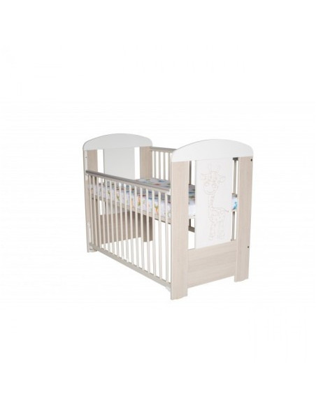 Patut pentru bebe cu laterala culisabila, Giraffe Santana +