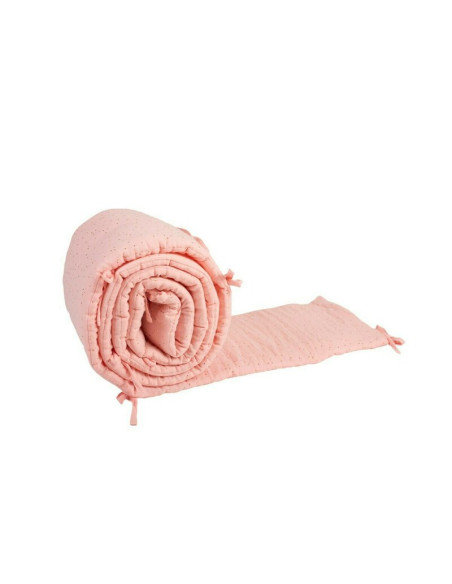 BN-YAPPYBLUSH_360,Aparatoare laterala pentru patut YappyBlush, Din muselina, Acopera toate laturile unui patut de dimensiunea 12