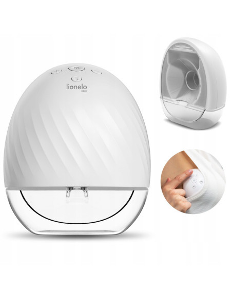 BN-LOC-FIDI_FREE_WHITE,Lionelo - Pompa de san portabila Fidi cu accesorii, Hands-free, 5 functii de masaj, Autonomie pana la 24  BN-LOC-FIDI_FREE_WHITE,Lionelo - Pompa de san portabila Fidi cu accesorii, Hands-free, 5 functii de masaj, Autonomie pana la 24