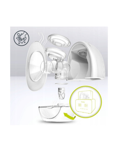 BN-LOC-FIDI_FREE_WHITE,Lionelo - Pompa de san portabila Fidi cu accesorii, Hands-free, 5 functii de masaj, Autonomie pana la 24  BN-LOC-FIDI_FREE_WHITE,Lionelo - Pompa de san portabila Fidi cu accesorii, Hands-free, 5 functii de masaj, Autonomie pana la 24