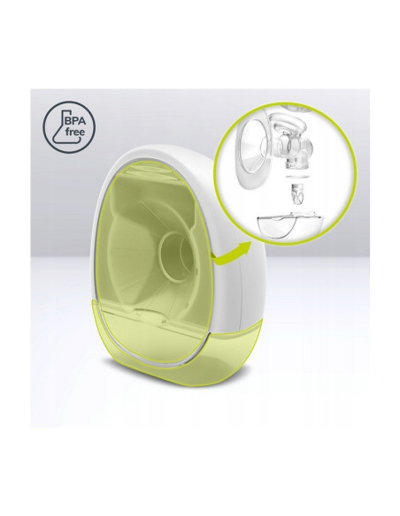 BN-LOC-FIDI_FREE_WHITE,Lionelo - Pompa de san portabila Fidi cu accesorii, Hands-free, 5 functii de masaj, Autonomie pana la 24  BN-LOC-FIDI_FREE_WHITE,Lionelo - Pompa de san portabila Fidi cu accesorii, Hands-free, 5 functii de masaj, Autonomie pana la 24