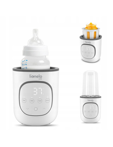 BN-LOC-THERMUP_2.0_WHITE,Lionelo - Incalzitor biberoane 5 in 1 ThermUp 2.0, Sterilizare, Dezghetare, Incalzire rapida, 200 W, Fa