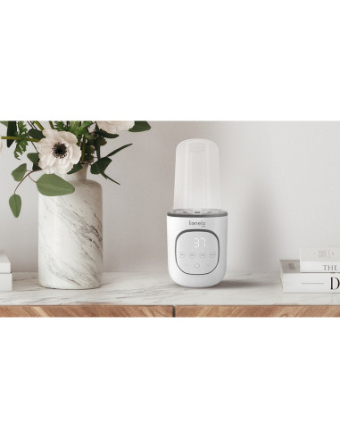 BN-LOC-THERMUP_2.0_WHITE,Lionelo - Incalzitor biberoane 5 in 1 ThermUp 2.0, Sterilizare, Dezghetare, Incalzire rapida, 200 W, Fa