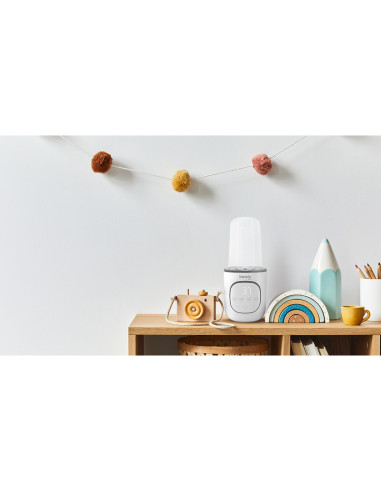 BN-LOC-THERMUP_2.0_WHITE,Lionelo - Incalzitor biberoane 5 in 1 ThermUp 2.0, Sterilizare, Dezghetare, Incalzire rapida, 200 W, Fa