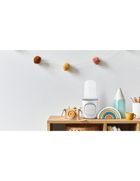 BN-LOC-THERMUP_2.0_WHITE,Lionelo - Incalzitor biberoane 5 in 1 ThermUp 2.0, Sterilizare, Dezghetare, Incalzire rapida, 200 W, Fa