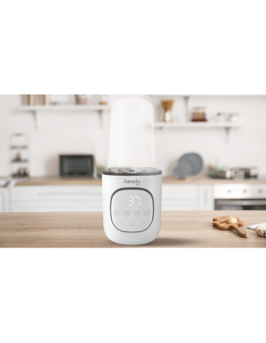 BN-LOC-THERMUP_2.0_WHITE,Lionelo - Incalzitor biberoane 5 in 1 ThermUp 2.0, Sterilizare, Dezghetare, Incalzire rapida, 200 W, Fa