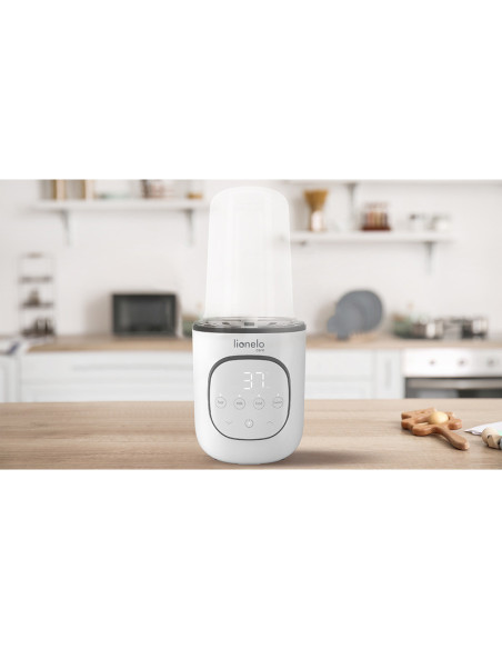 BN-LOC-THERMUP_2.0_WHITE,Lionelo - Incalzitor biberoane 5 in 1 ThermUp 2.0, Sterilizare, Dezghetare, Incalzire rapida, 200 W, Fa