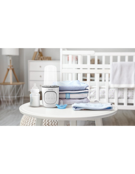 BN-LOC-THERMUP_2.0_WHITE,Lionelo - Incalzitor biberoane 5 in 1 ThermUp 2.0, Sterilizare, Dezghetare, Incalzire rapida, 200 W, Fa