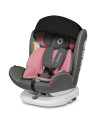 BN-LO-BASTIAAN_PINK_BABY,Lionelo - Scaun auto Bastiaan, Pozitie de somn, Rotire 360 grade, 0-36 Kg, Cu Isofix si Centura Top Tet