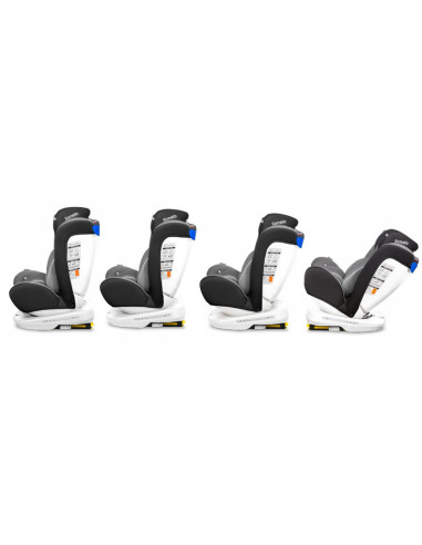 BN-LO-BASTIAAN_PINK_BABY,Lionelo - Scaun auto Bastiaan, Pozitie de somn, Rotire 360 grade, 0-36 Kg, Cu Isofix si Centura Top Tet