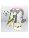 BN-LO-BASTIAAN_PINK_BABY,Lionelo - Scaun auto Bastiaan, Pozitie de somn, Rotire 360 grade, 0-36 Kg, Cu Isofix si Centura Top Tet