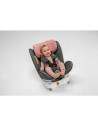 BN-LO-BASTIAAN_PINK_BABY,Lionelo - Scaun auto Bastiaan, Pozitie de somn, Rotire 360 grade, 0-36 Kg, Cu Isofix si Centura Top Tet