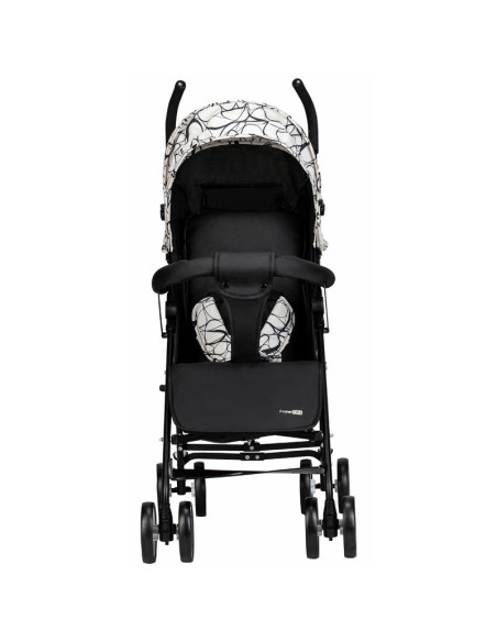 BN-48549,Carucior sport, Simple, Spatar si suport picioare reglabile, Capotina cu fereastra, Conform cu standardele de siguranta