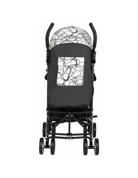 BN-48549,Carucior sport, Simple, Spatar si suport picioare reglabile, Capotina cu fereastra, Conform cu standardele de siguranta