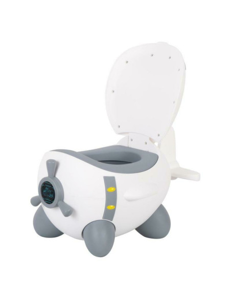 BN-42318,Olita copii, In forma de avion, Potty Plane, FreeON, 32 cm x 28 cm x 41 cm, White/Grey BN-42318,Olita copii, In forma de avion, Potty Plane, FreeON, 32 cm x 28 cm x 41 cm, White/Grey