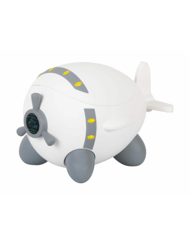 BN-42318,Olita copii, In forma de avion, Potty Plane, FreeON, 32 cm x 28 cm x 41 cm, White/Grey BN-42318,Olita copii, In forma de avion, Potty Plane, FreeON, 32 cm x 28 cm x 41 cm, White/Grey