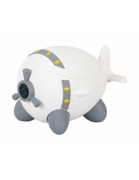 BN-42318,Olita copii, In forma de avion, Potty Plane, FreeON, 32 cm x 28 cm x 41 cm, White/Grey BN-42318,Olita copii, In forma de avion, Potty Plane, FreeON, 32 cm x 28 cm x 41 cm, White/Grey