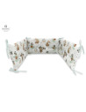 BN-6426972018807,MimiNu - Aparatoare pentru patut 120x60 cm, Din bumbac certificat Oeko Tex Standard 100, Cu inaltimea de 30 cm,