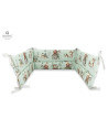 BN-6426972018951,MimiNu - Aparatoare pentru patut 120x60 cm, Din bumbac certificat Oeko Tex Standard 100, Cu inaltimea de 30 cm,