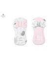 BN-6426972019132,MimiNu - Protectie textila pentru carucior, scaun auto si scaun de bicicleta, Cu perna Butterfly, Materiale cer