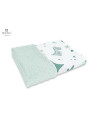 BN-6426972019248,MimiNu - Paturica pufoasa cu doua fete, Dimensiune 75x100 cm, Din tesatura Minky si bumbac, Materiale certifica