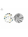 BN-6426972019309,MimiNu - Organizator pentru patut, Din bumbac certificat Oeko Tex Standard 100, Cu 6 compartimente, Cu doua pan