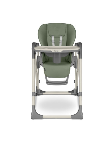 BN-LO-LAURICE_ GREEN_OLIVE,Lionelo - Scaun de masa si balansoar, 2 in 1, Laurice, Transformabil, Multifunctional, Inaltime si sp