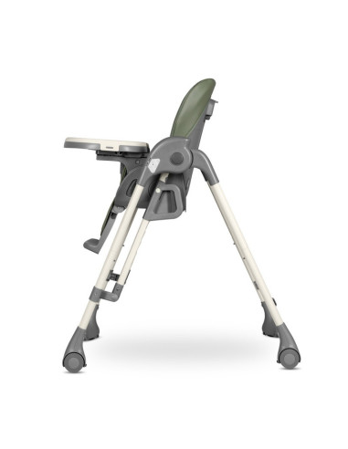 BN-LO-LAURICE_ GREEN_OLIVE,Lionelo - Scaun de masa si balansoar, 2 in 1, Laurice, Transformabil, Multifunctional, Inaltime si sp