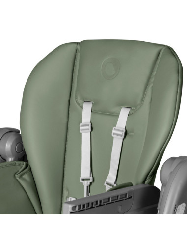 BN-LO-LAURICE_ GREEN_OLIVE,Lionelo - Scaun de masa si balansoar, 2 in 1, Laurice, Transformabil, Multifunctional, Inaltime si sp